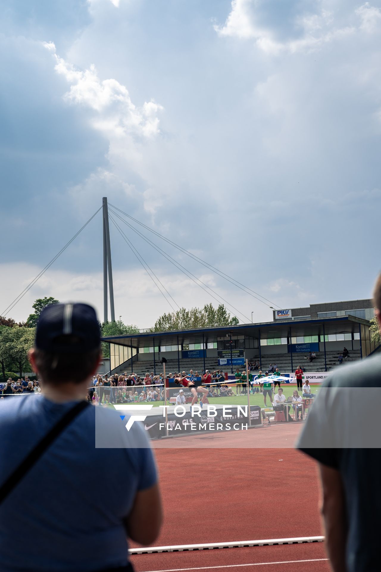 Anna Maiwald (TSV Bayer 04 Leverkusen) beim Hochsprung am 07.05.2022 beim Stadtwerke Ratingen Mehrkampf-Meeting 2022 in Ratingen